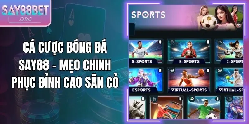 Cá Cược Bóng Đá Say88 - Mẹo Chinh Phục Đỉnh Cao Sân Cỏ