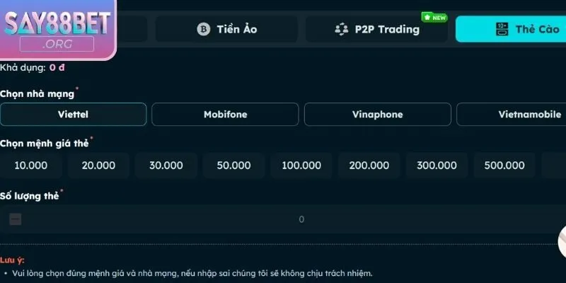 Khám phá kênh thẻ cào điện thoại
