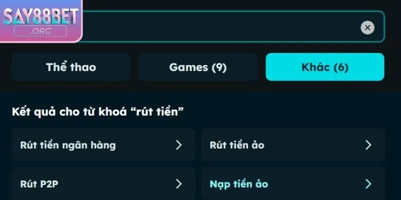 Thiết lập yêu cầu rút và điền dữ liệu